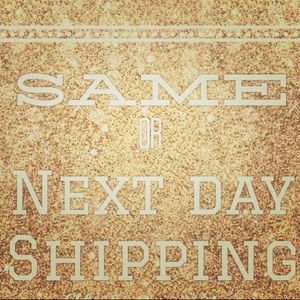 Same Day or Next Day Shipping!